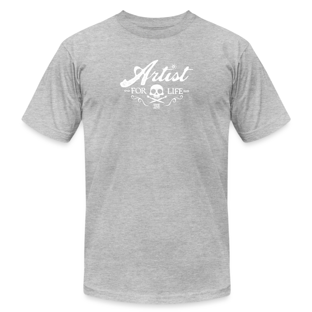 Artist for Life T-Shirt - heather gray