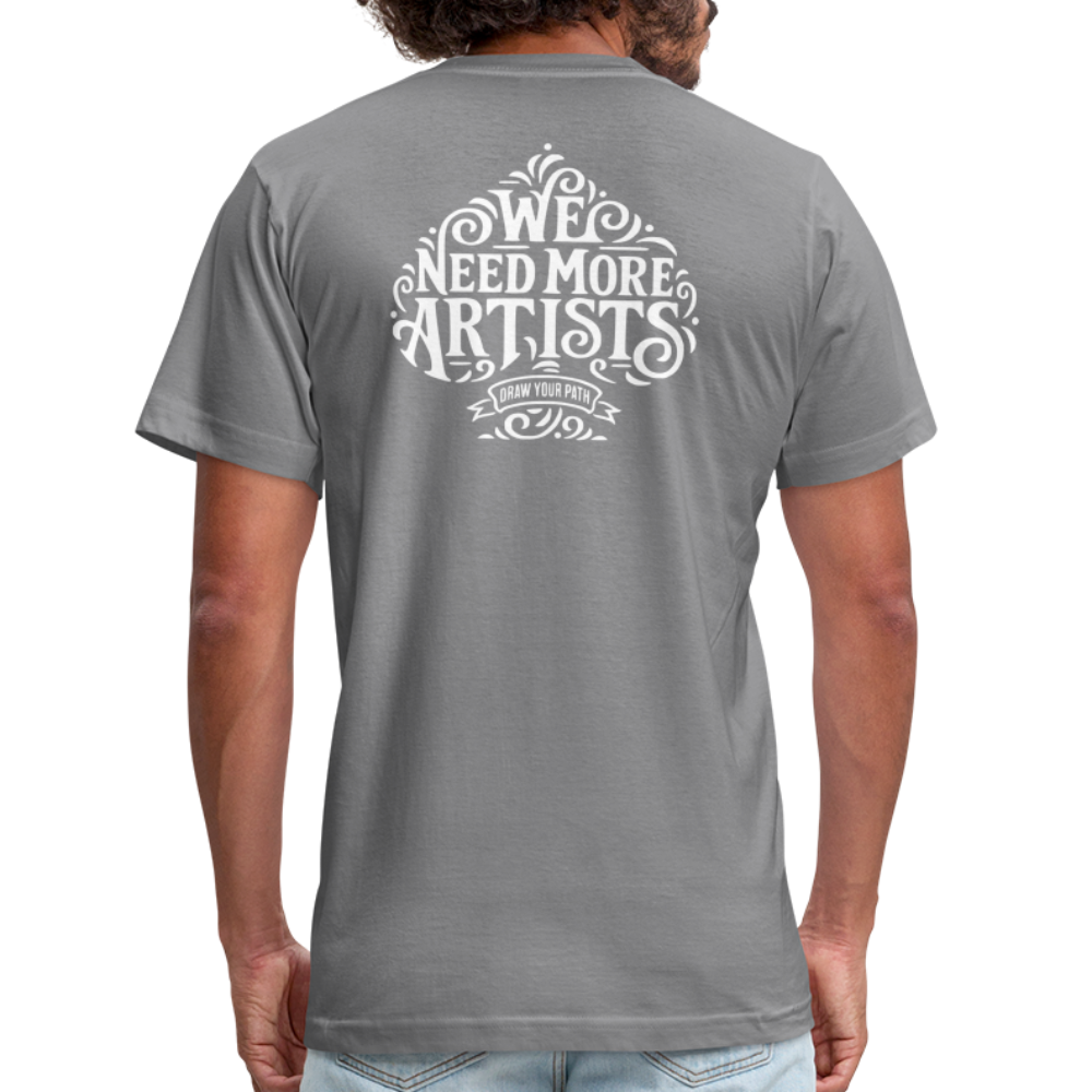 We Need More Artists T-Shirt - slate
