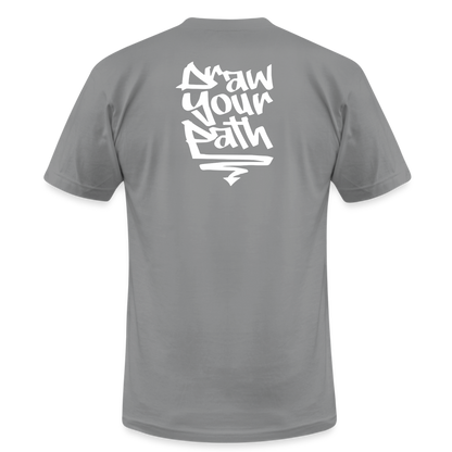 Draw Your Path T-Shirt - slate