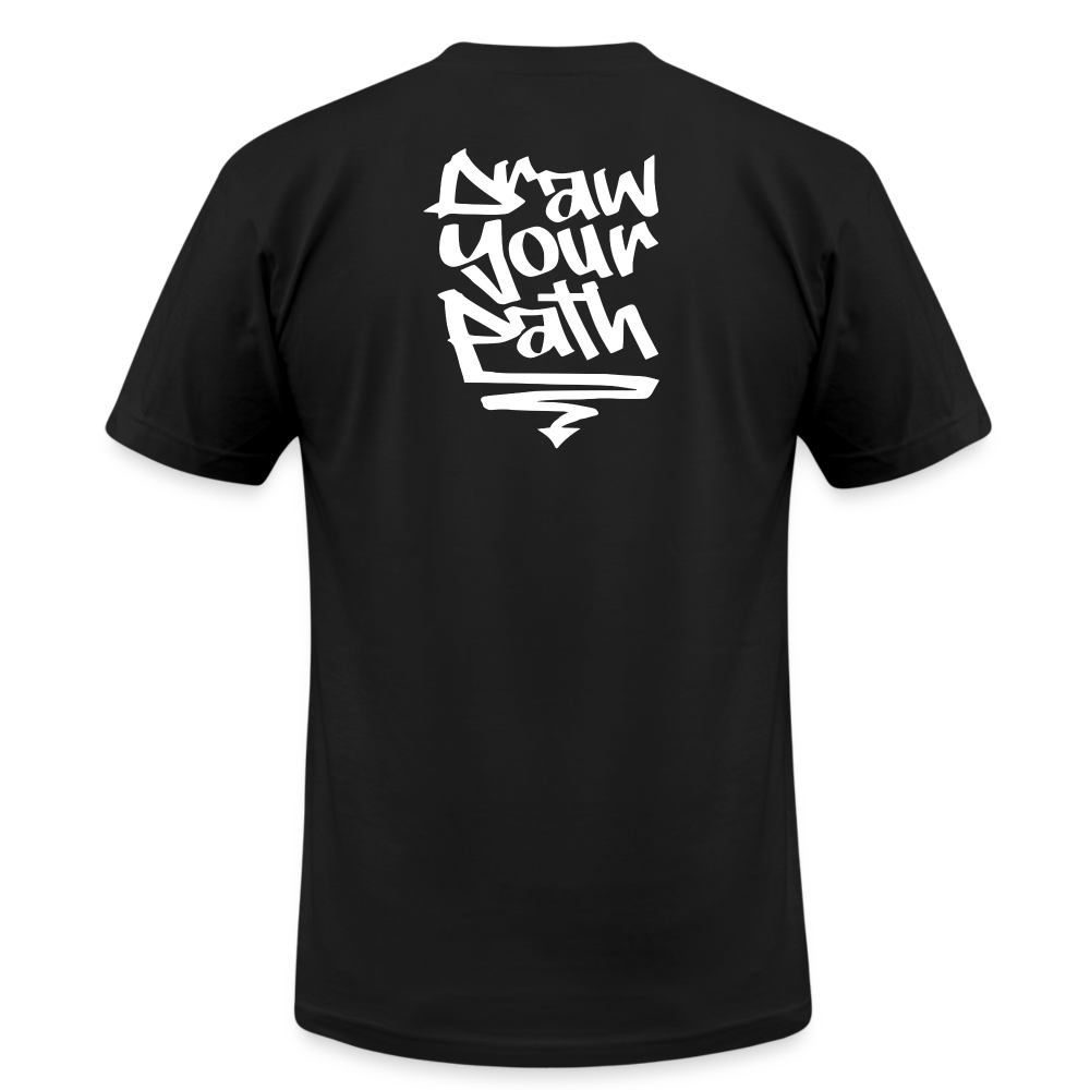 Draw Your Path T-Shirt - black