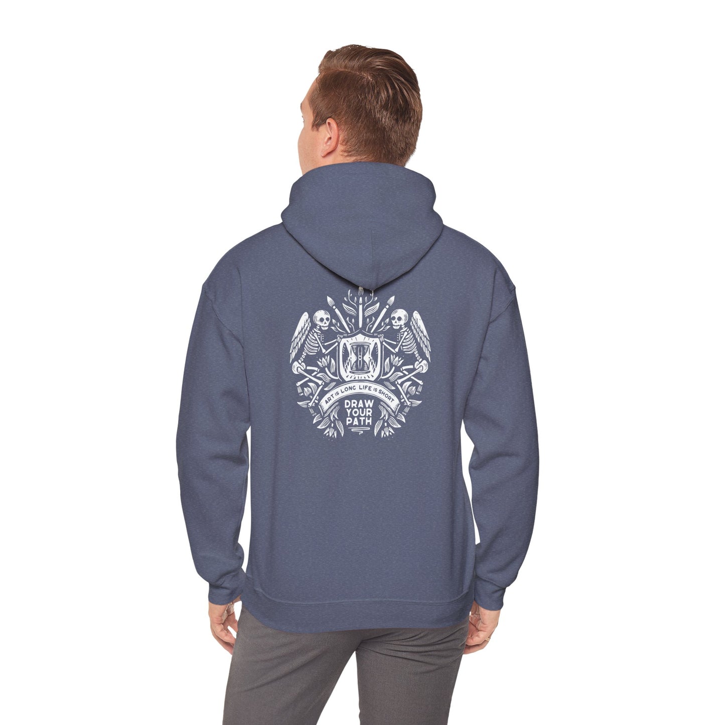 Draw Your Path Angels Hooded Sweatshirt