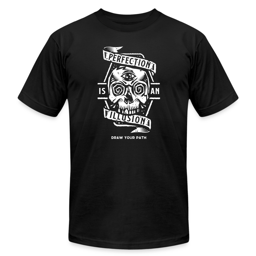 Perfection is an Illusion T-Shirt - black