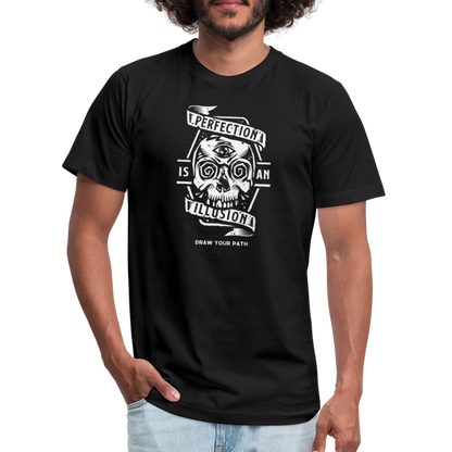 Perfection is an Illusion T-Shirt - black